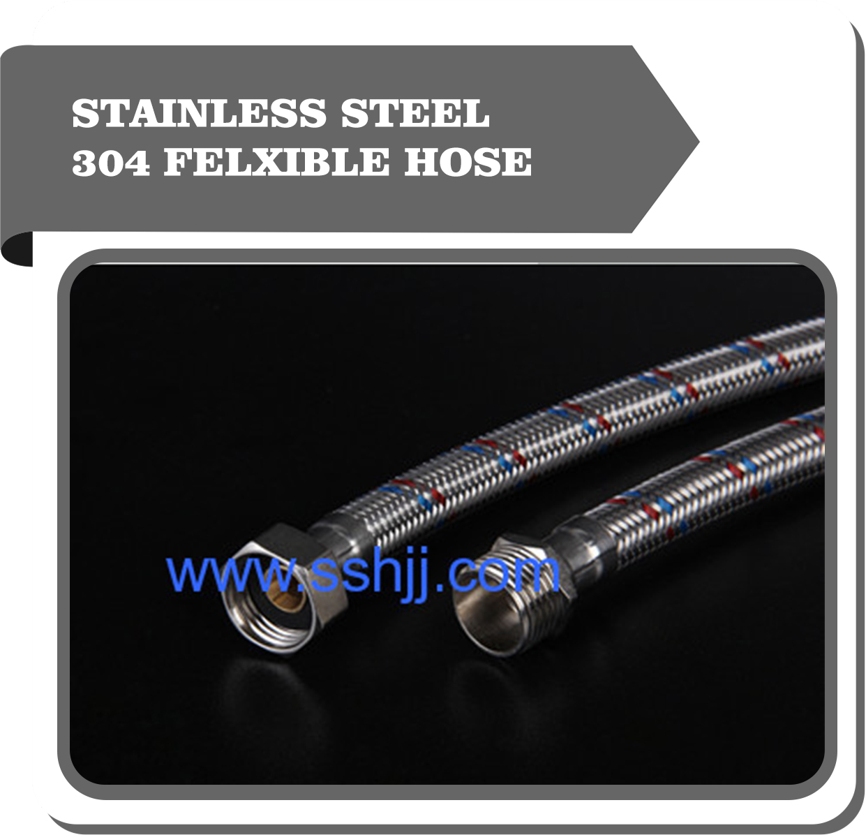 Stainless steel 304 felxible hose